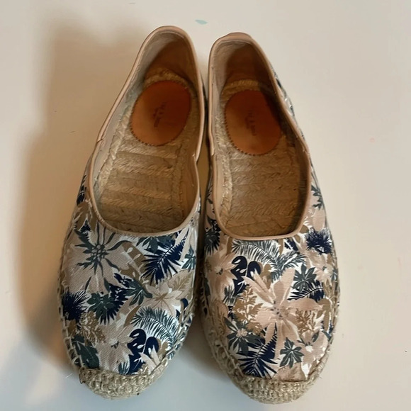 Rag & Bone, Georgie espadrille flat shoe, size 7.5, floral print, EUC - Picture 6 of 12